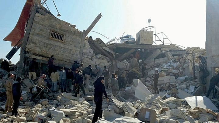 Bomben auf Spitäler an der syrisch-türkischen Grenze