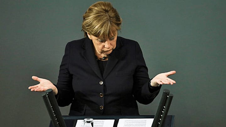 Angela Merkel kämpft allein für europäische Flüchtlingspolitik