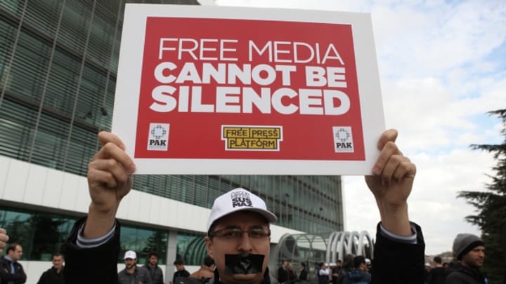 Pressefreiheit in der Türkei weiter unter Druck