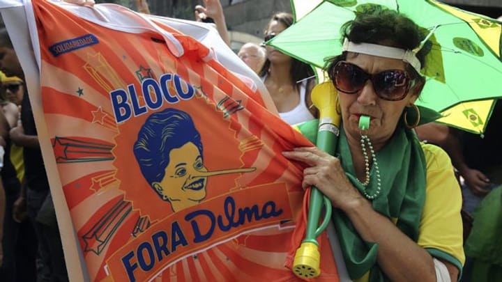 Massenproteste in Brasilien