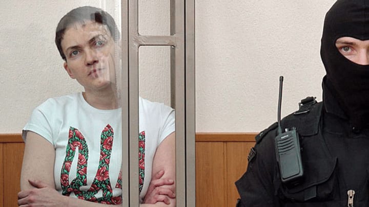 Schuldspruch für ukrainische Kampfpilotin Sawtschenko in Russland