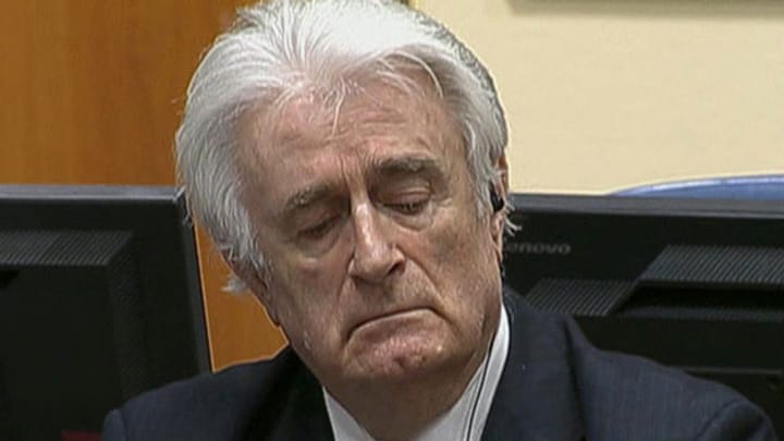 Karadzic schuldig für Verbrechen gegen die Menschlichkeit
