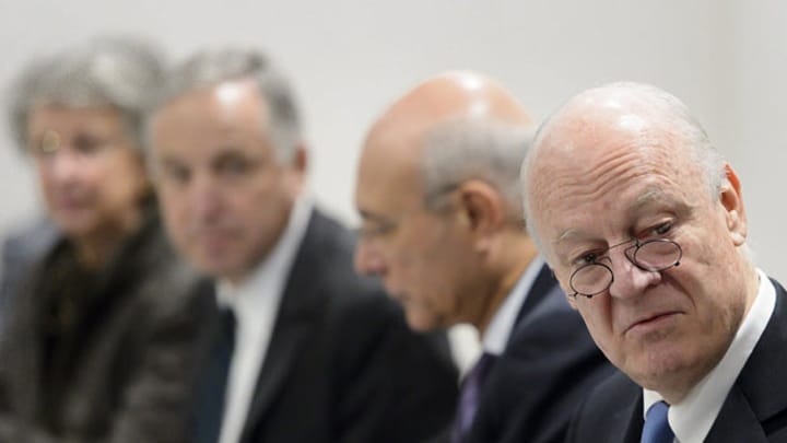 Keinerlei Annäherung an der Syrien-Verhandlungsrunde in Genf