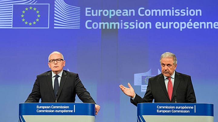 EU-Kommission auf Kompromisssuche in der Flüchtlingskrise