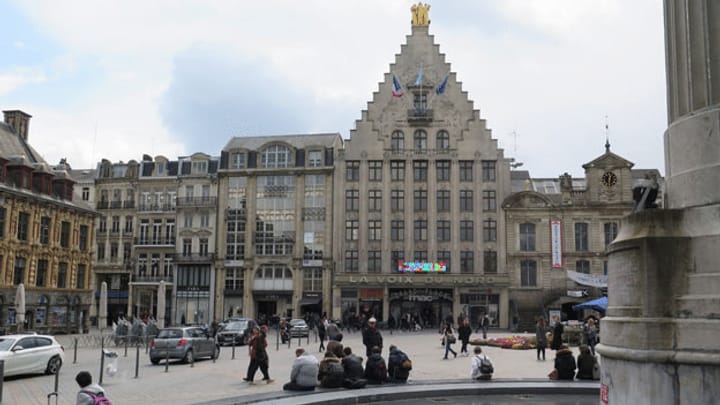 Lille – die rote Stadt war auch schon röter