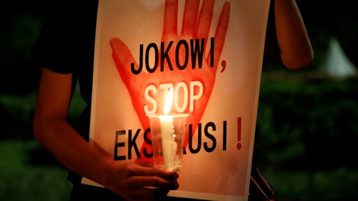 Keine Gnade für Drogenhändler in Indonesien