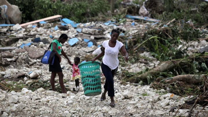 Haitis Entwicklung wird um Jahre zurück geworfen