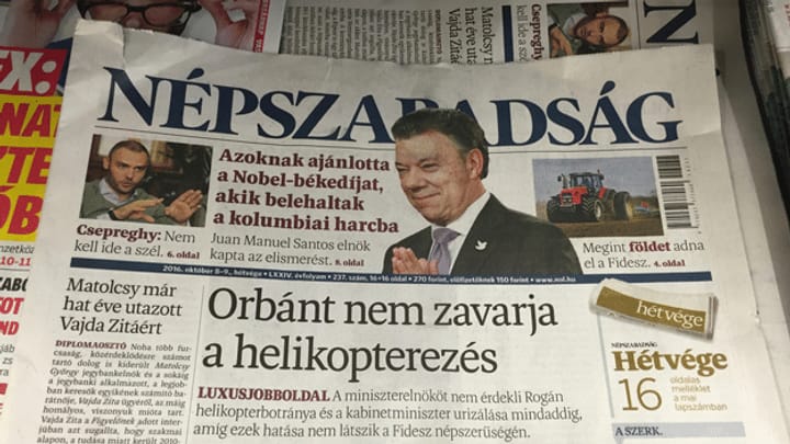Ungarische Oppositionszeitung Népszabadság dicht gemacht