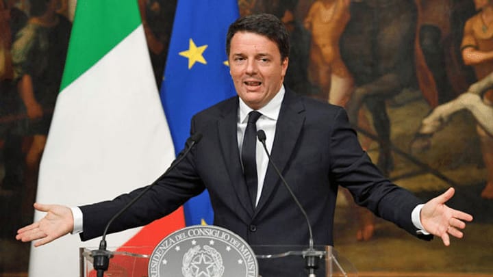 Für Matteo Renzi wird es eng