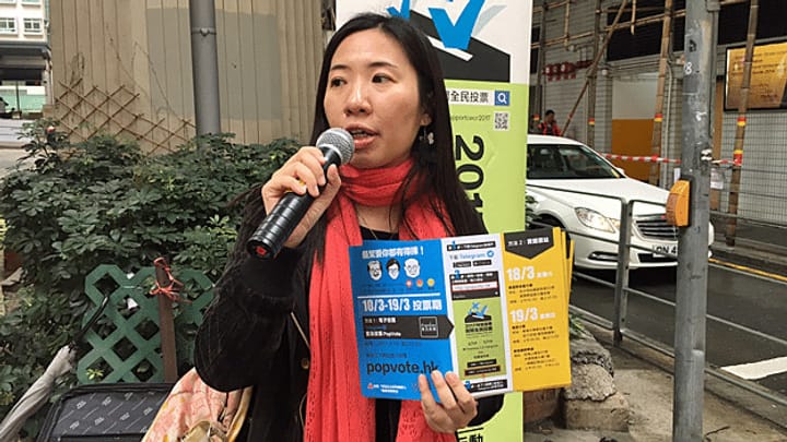 «Hongkong Pop Vote» – alternative Wahlen in Hongkong