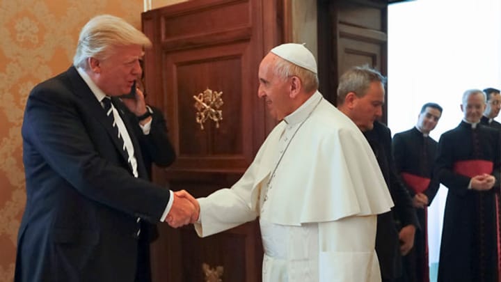 Trumps Kurzaudienz beim Papst