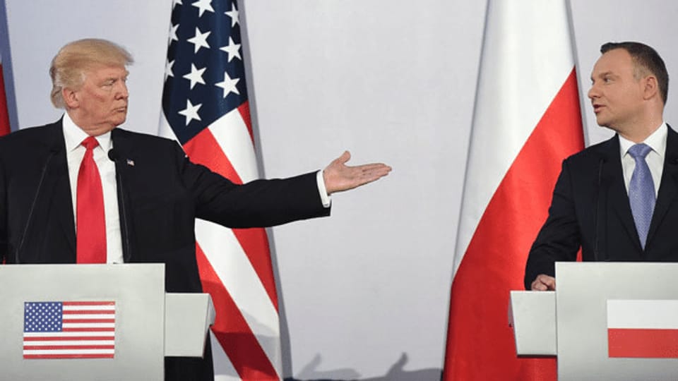 US-Präsident Donald Trump zu Besuch in Polen