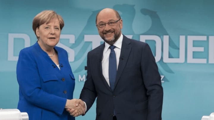 Das TV-Duell zwischen Merkel und Schulz war zurückhaltend