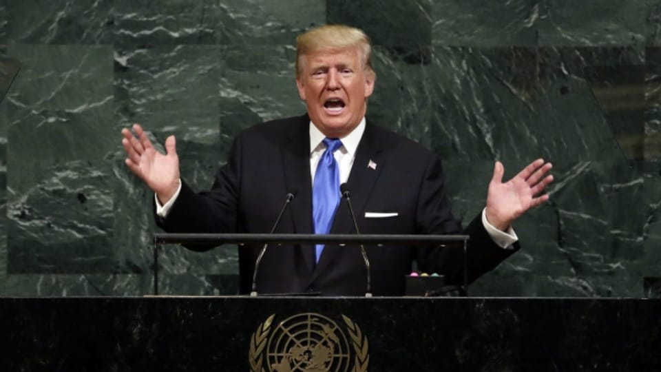 Trumps Uno-Rede: Krieg oder Diplomatie?