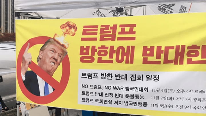 Trump und die Wut der Südkoreaner