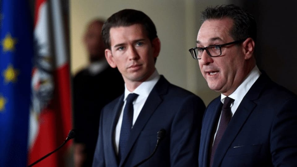 Die Koalition zwischen ÖVP und FPÖ steht