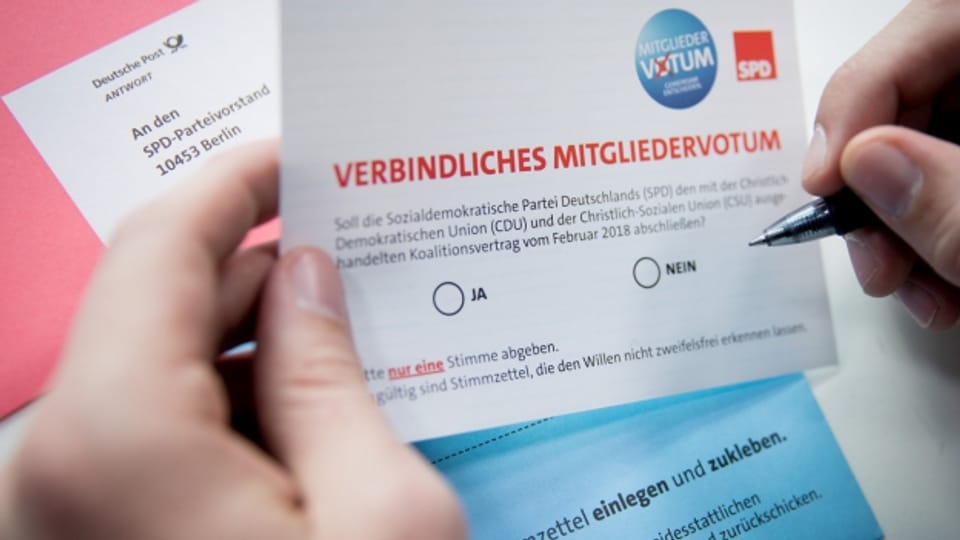 SPD will die Grosse Koalition