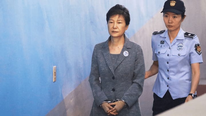 Südkorea: Ungewöhnlich hohes Strafmass für Ex-Präsidentin Park