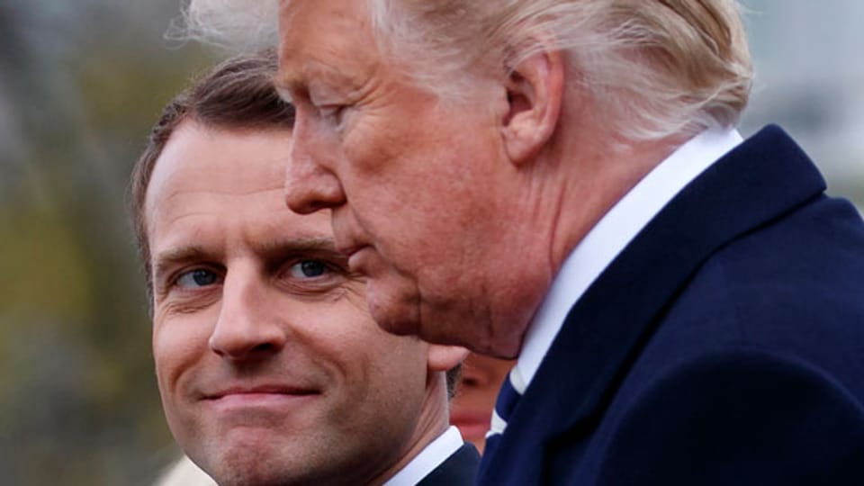 Trump-Versteher Macron zu Besuch im Weissen Haus