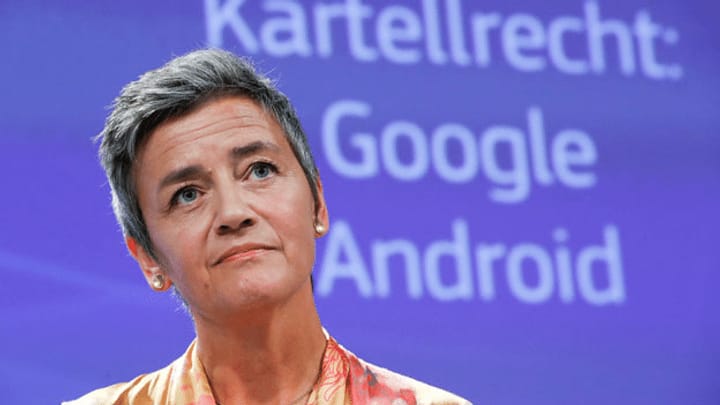 EU brummt Google Rekordstrafe auf