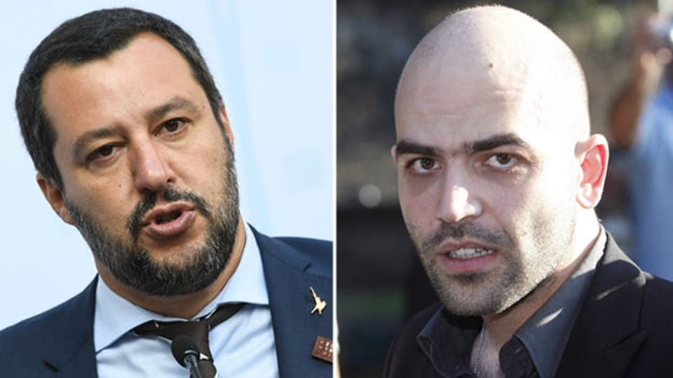 Italien: Salvini reicht Beschwerde gegen Saviano ein