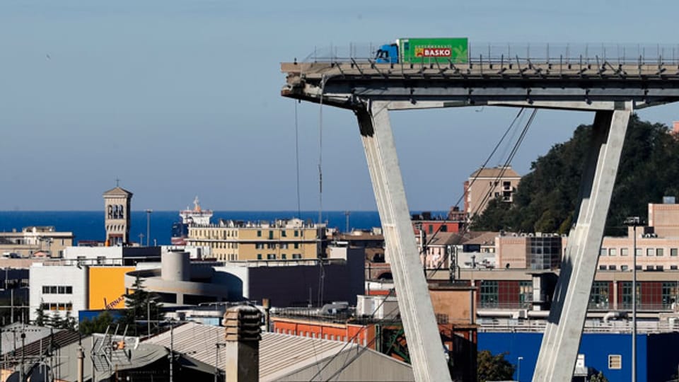 Der Brückenbau zu Genua
