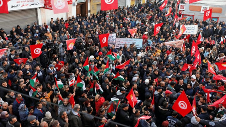 Generalstreik in Tunesien