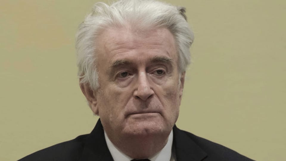 Radovan Karadzic muss lebenslang hinter Gitter