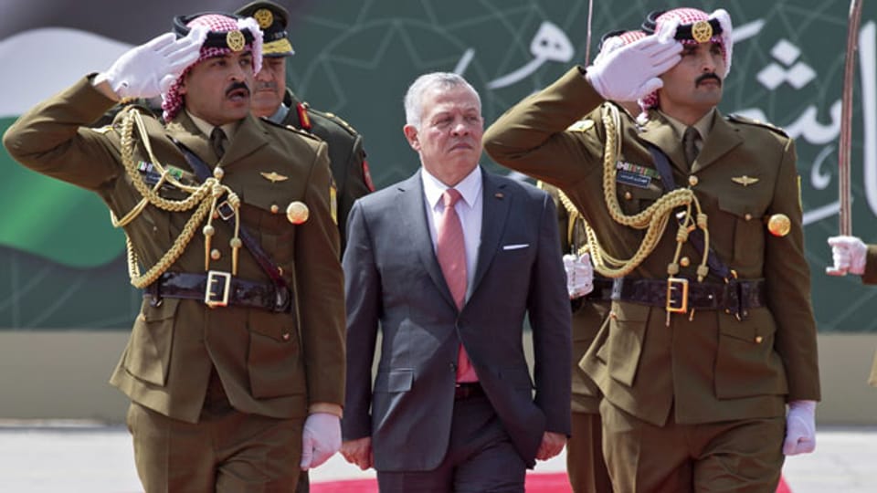 König Abdullah von Jordanien wird mit Ratschlägen kritisiert