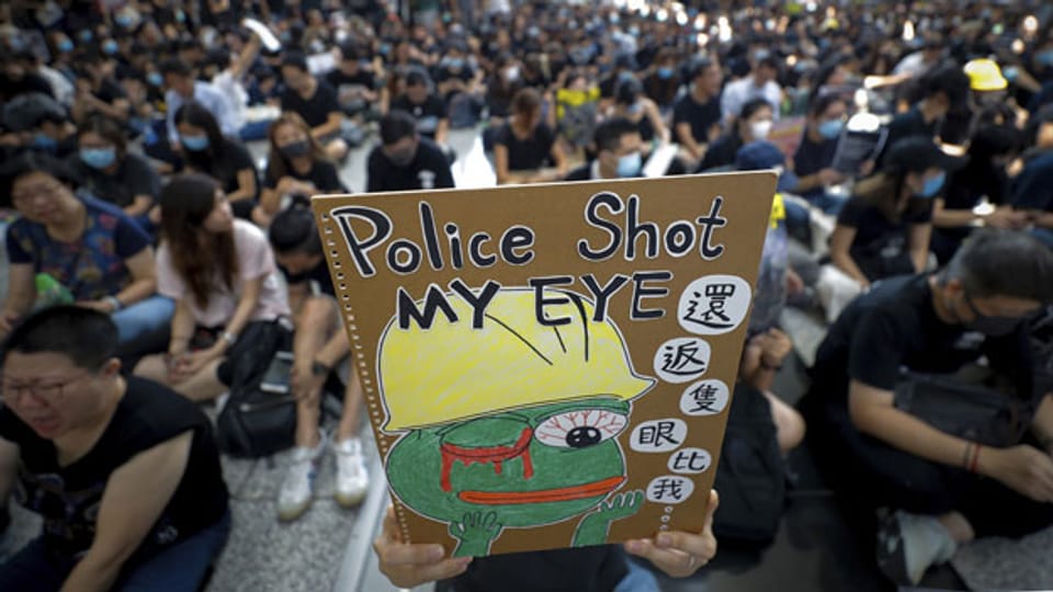 Polizeigewalt in Hongkong