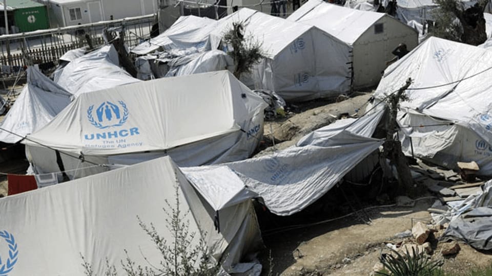 Unhaltbare Zustände im Flüchtlingslager auf Lesbos