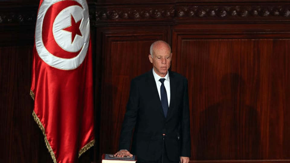Tunesiens neuer Präsident wird vereidigt