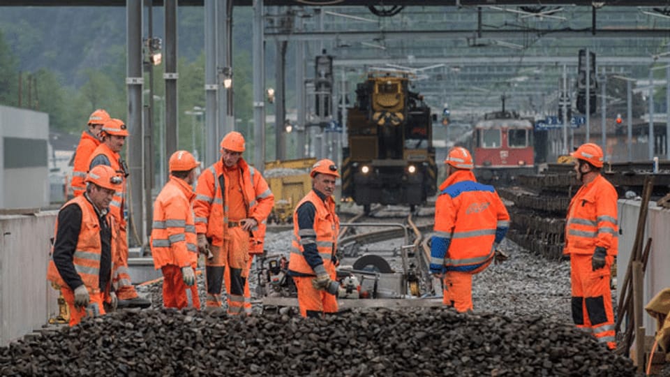 SBB organisiert Unterhalt des Schienennetzes neu