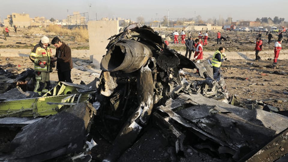 Flugzeugabsturz in Iran