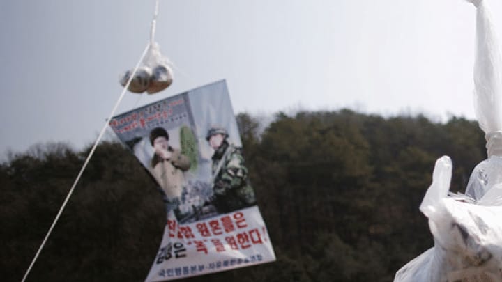 Nordkorea sprengt Verbindungsbüro an der Grenze