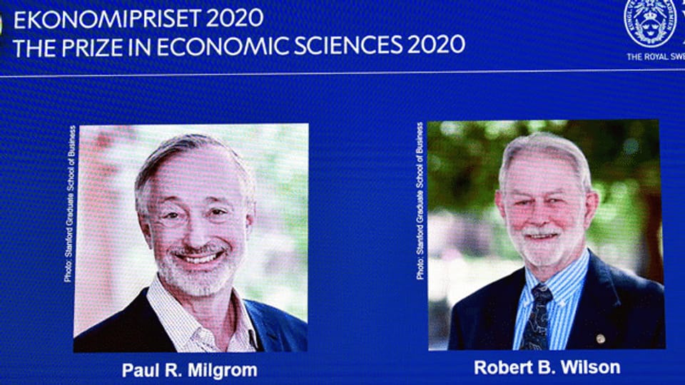 Wirtschaftsnobelpreis geht an US-Ökonomen Milgrom und Wilson