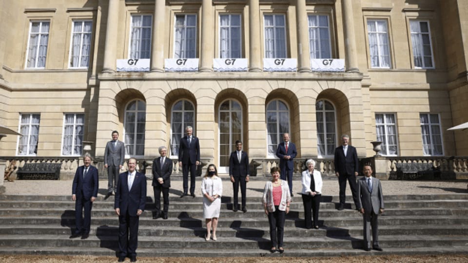 G7-Finanzminister einigen sich auf Mindeststeuer von 15 Prozent
