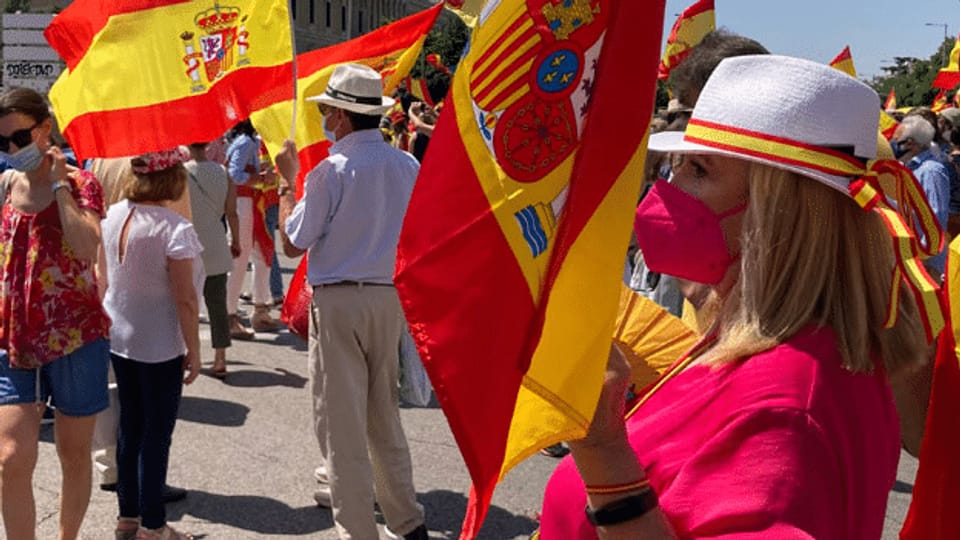 Demonstrationen gegen geplante Begnadigung katalanischer Separatisten