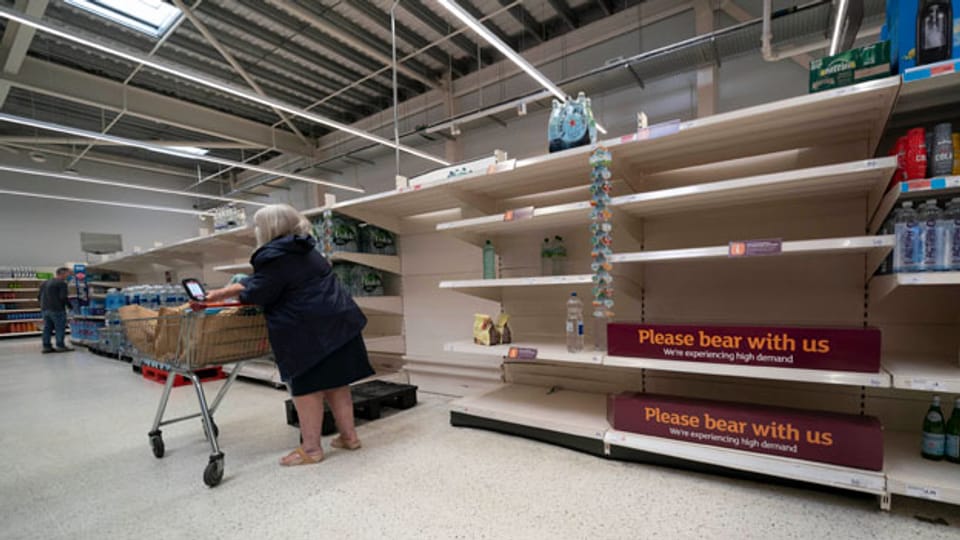 Grossbritanniens Sorgen um die Lebensmittelversorgung