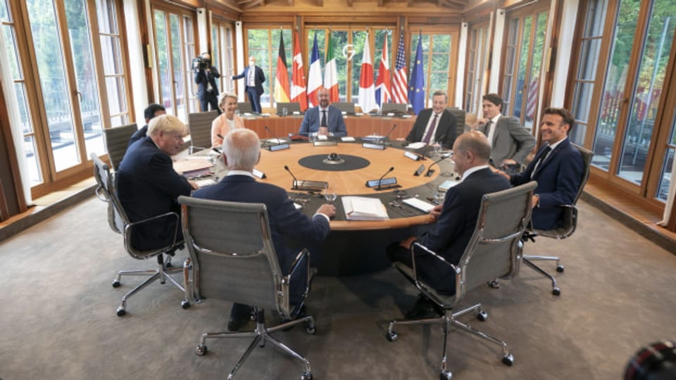 Ostentative Einigkeit der G7