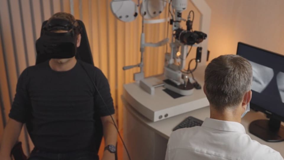 Eine Gamer-Brille, die Gehirnerkrankungen erkennt