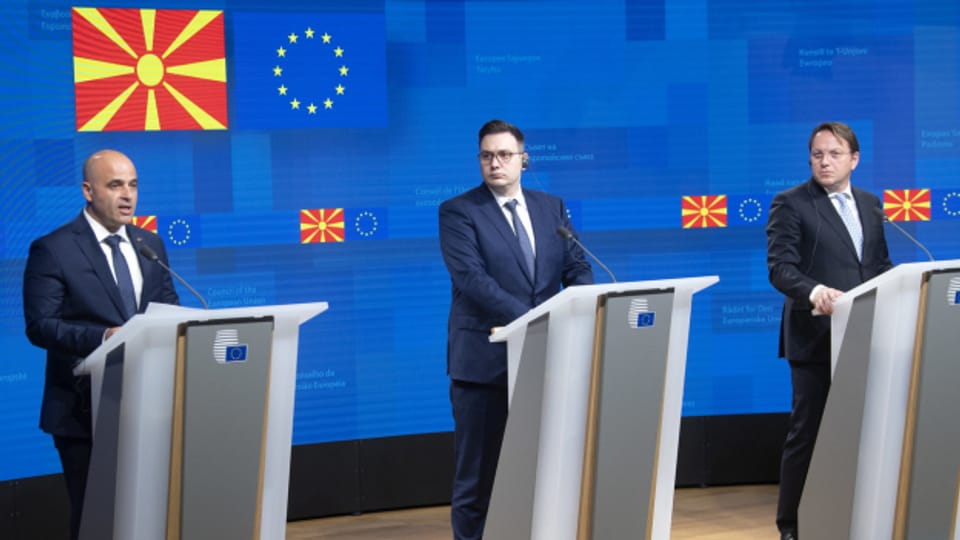 EU-Beitrittsgespräche: Weg frei für Nordmazedonien und Albanien