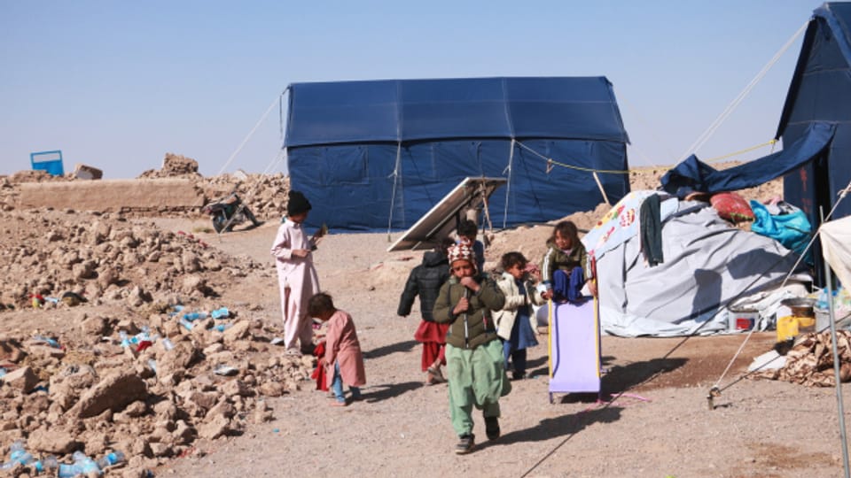 Afghanistan: Hilfsgüter für Erdbebenopfer eingetroffen
