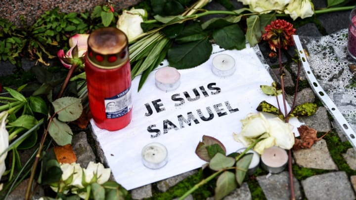 Archiv: Prozessauftakt um Ermordung von Lehrer in Frankreich