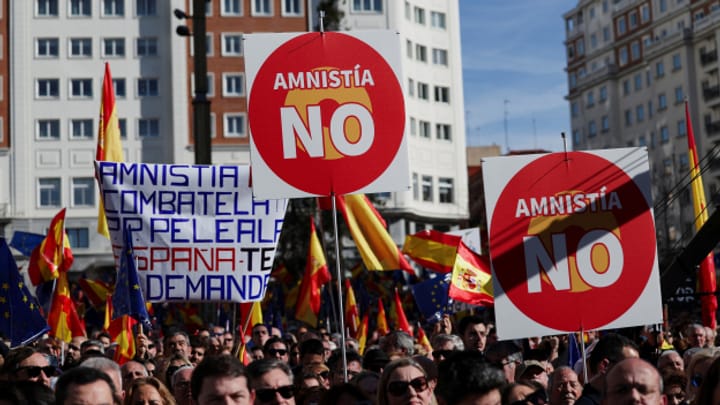 Archiv: Spanien vor Zerreissprobe wegen geplantem Amnestiegesetz