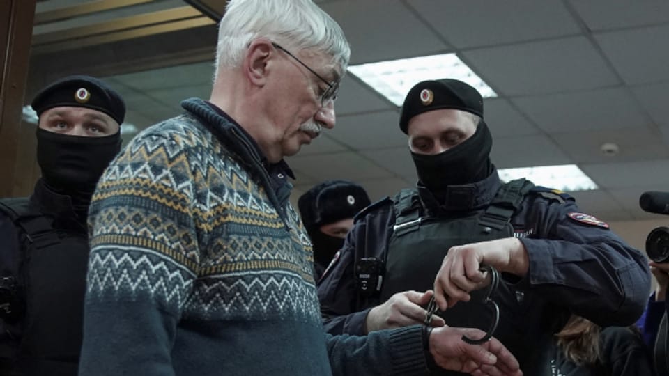 Harte Strafe für russischen Menschenrechtler Orlow