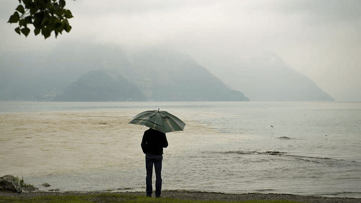 Hochwasser in der Schweiz: Knapp davongekommen
