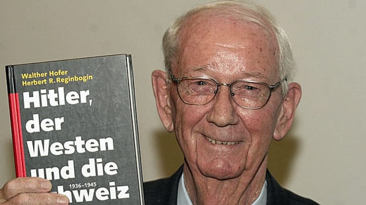 Der Historiker Walther Hofer ist tot