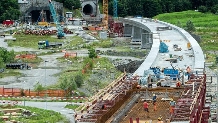 Bahn frei für den Weiterbau des Monte-Ceneri-Basistunnels