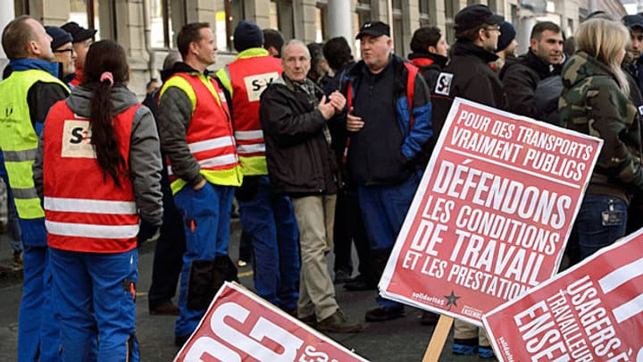 «Genève fait la grève», schon wieder